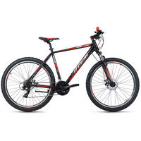 MOUNTAINBIKE 27,5 Zoll  - Rot/Schwarz, Basics, Metall (139/76/21cm) - Atrigo