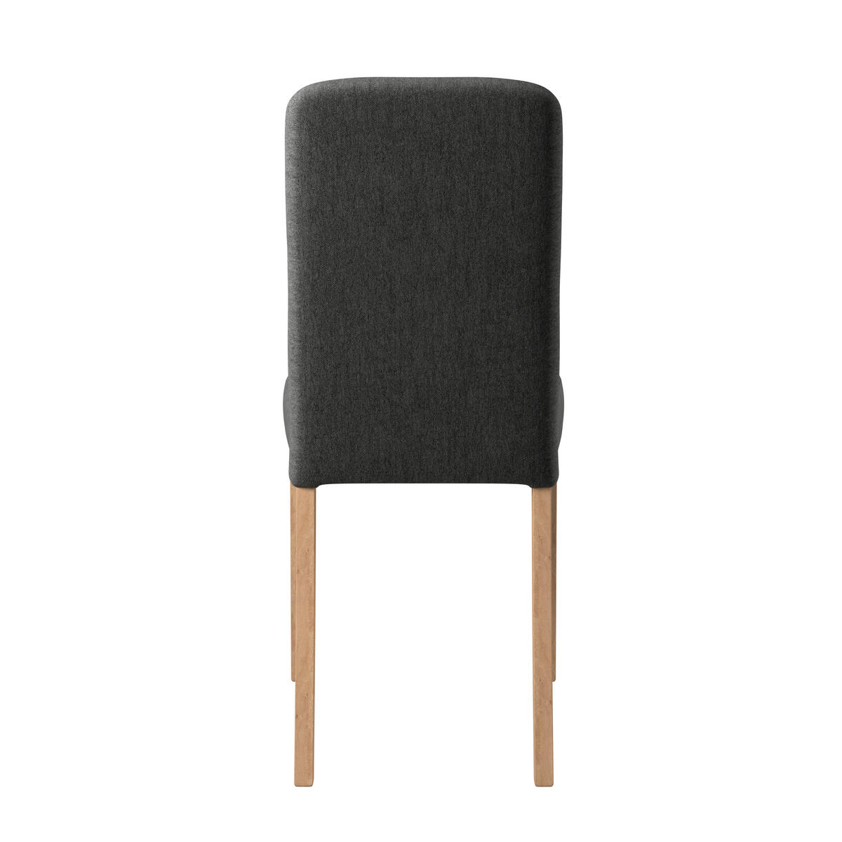 STUHL - Eichefarben/Schwarz, KONVENTIONELL, Holz/Textil (43/91/58cm)