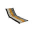 LIEGENAUFLAGE Streifen - Anthrazit/Naturfarben, Design, Textil (63/190/9cm) LIEGENAUFLAGE Streifen - Anthrazit/Naturfarben, Design, Textil (63/190/9cm)