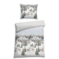 BETTWÄSCHE 2-teilig Flanell 140/200 cm  - Weiß, Basics, Textil (140/200cm) - Florella