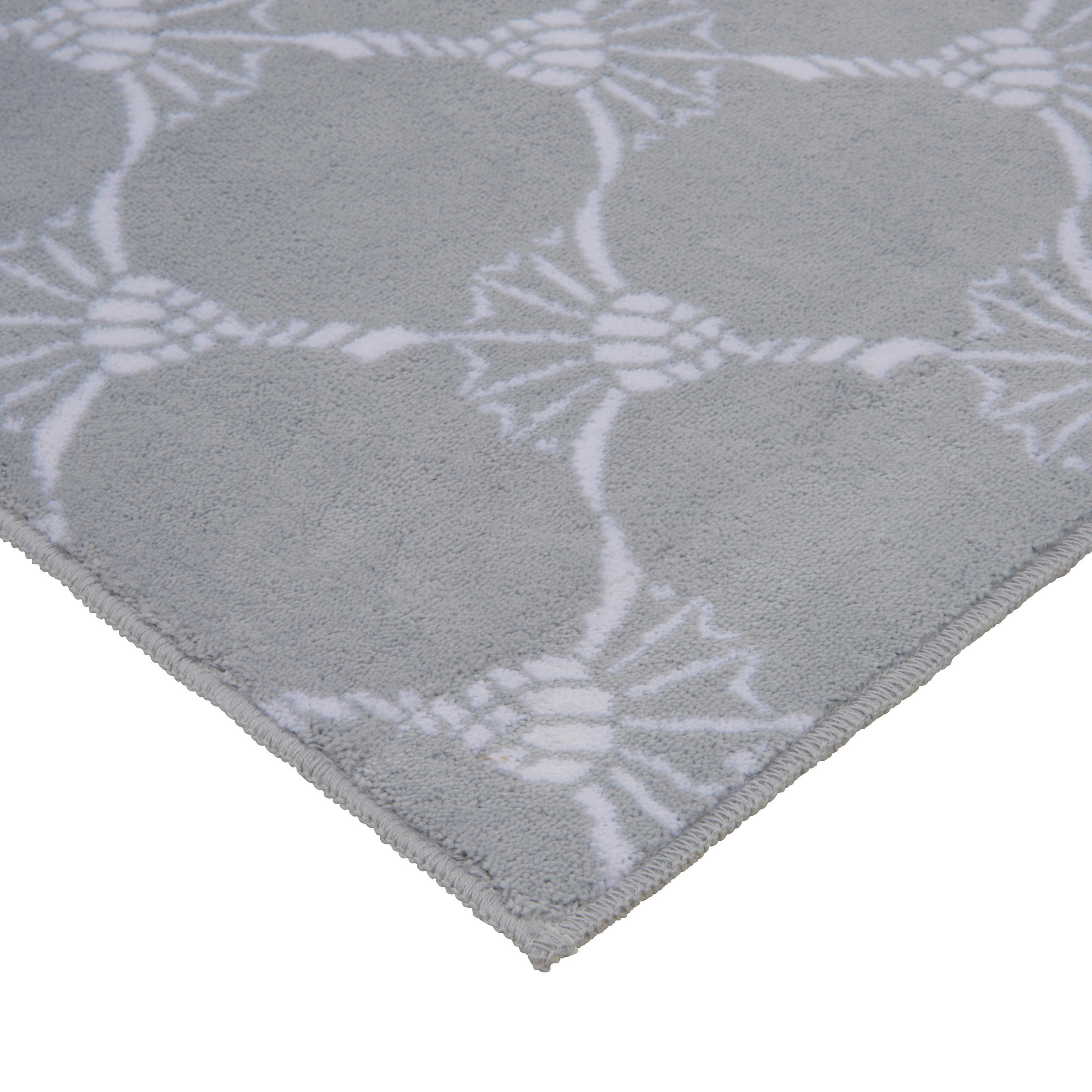 BADTEPPICH  50/70 cm  Grau   - Grau, Design, Kunststoff/Textil (50/70cm) - Joop!