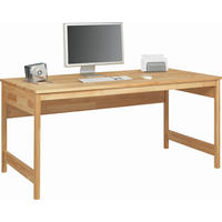 SCHREIBTISCH 125/65/75 cm  in Erlefarben  - Erlefarben, Natur, Holz (125/65/75cm) - Linea Natura