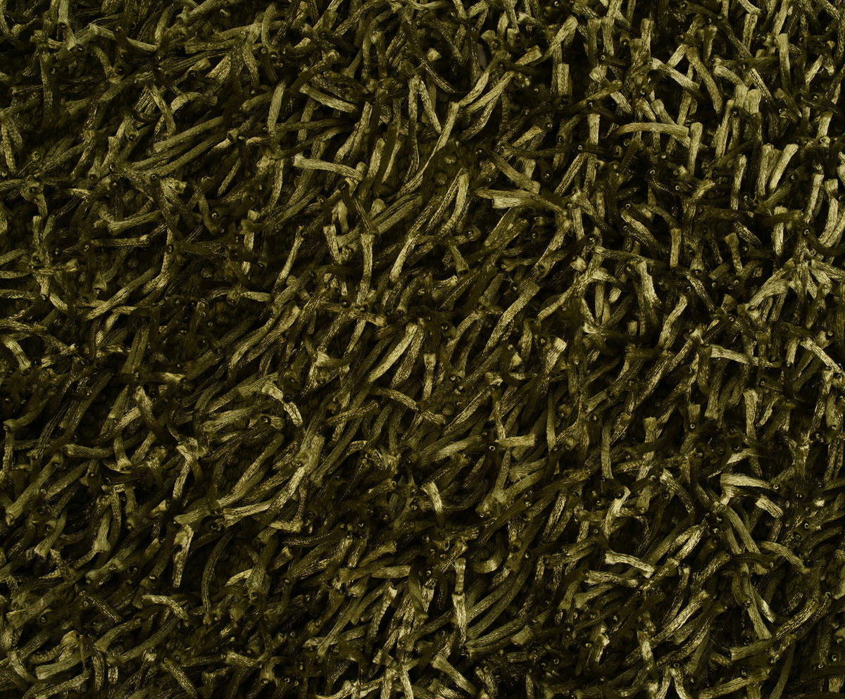 BADTEPPICH Shaggy Dunkelgrün 50/70 cm  - Dunkelgrün, Basics, Textil (50/70cm) - Esposa