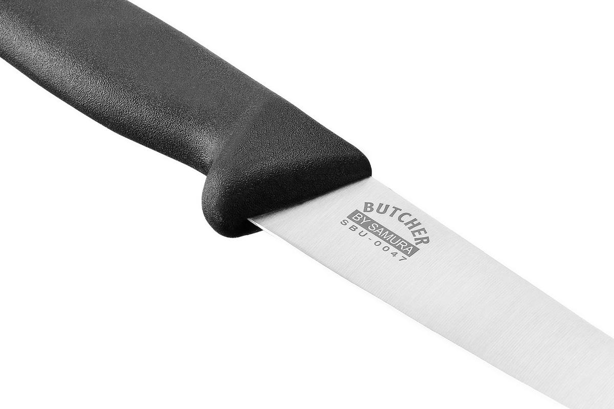 NOŽ KUHINJSKI  BUTCHER        36 cm    oplemenjeni čelik - srebrne boje/crna, Basics, metal/plastika (36cm) - Samura