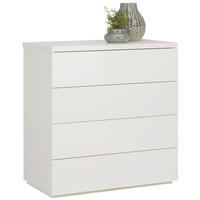 KOMODA   85/88/44 cm   bijela  - bijela, Konvencionalno, drvni materijal (85/88/44cm) - Xora