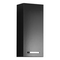HÄNGESCHRANK 30/70/20 cm  - Anthrazit/Silberfarben, KONVENTIONELL, Holzwerkstoff/Metall (30/70/20cm) - Carryhome