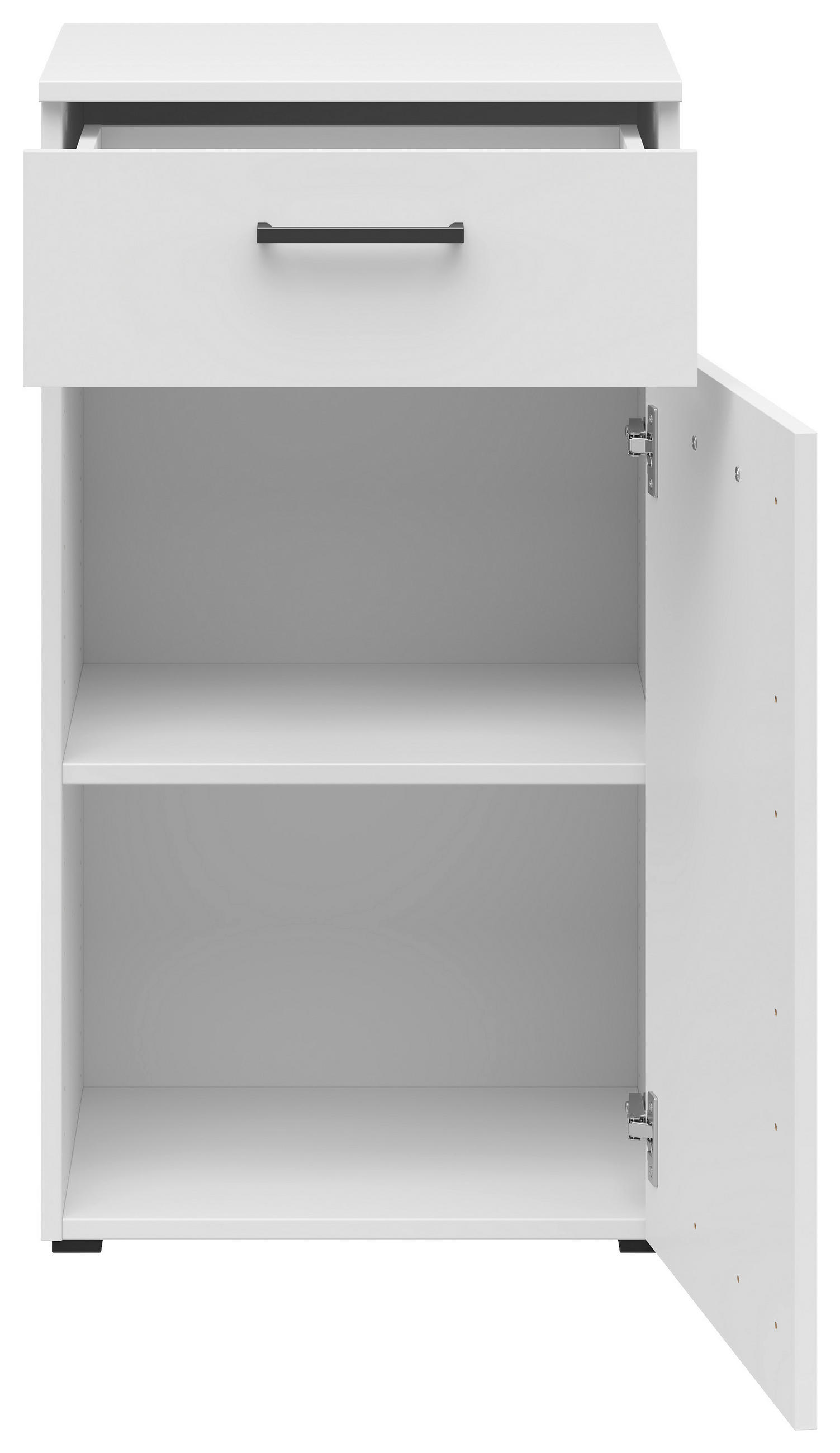 Carryhome KOMODA, bílá, 45/83/40 cm