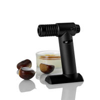 MINI-GASBRENNER   - Schwarz, Basics, Kunststoff/Metall (10/4,3/14cm) - AdHoc