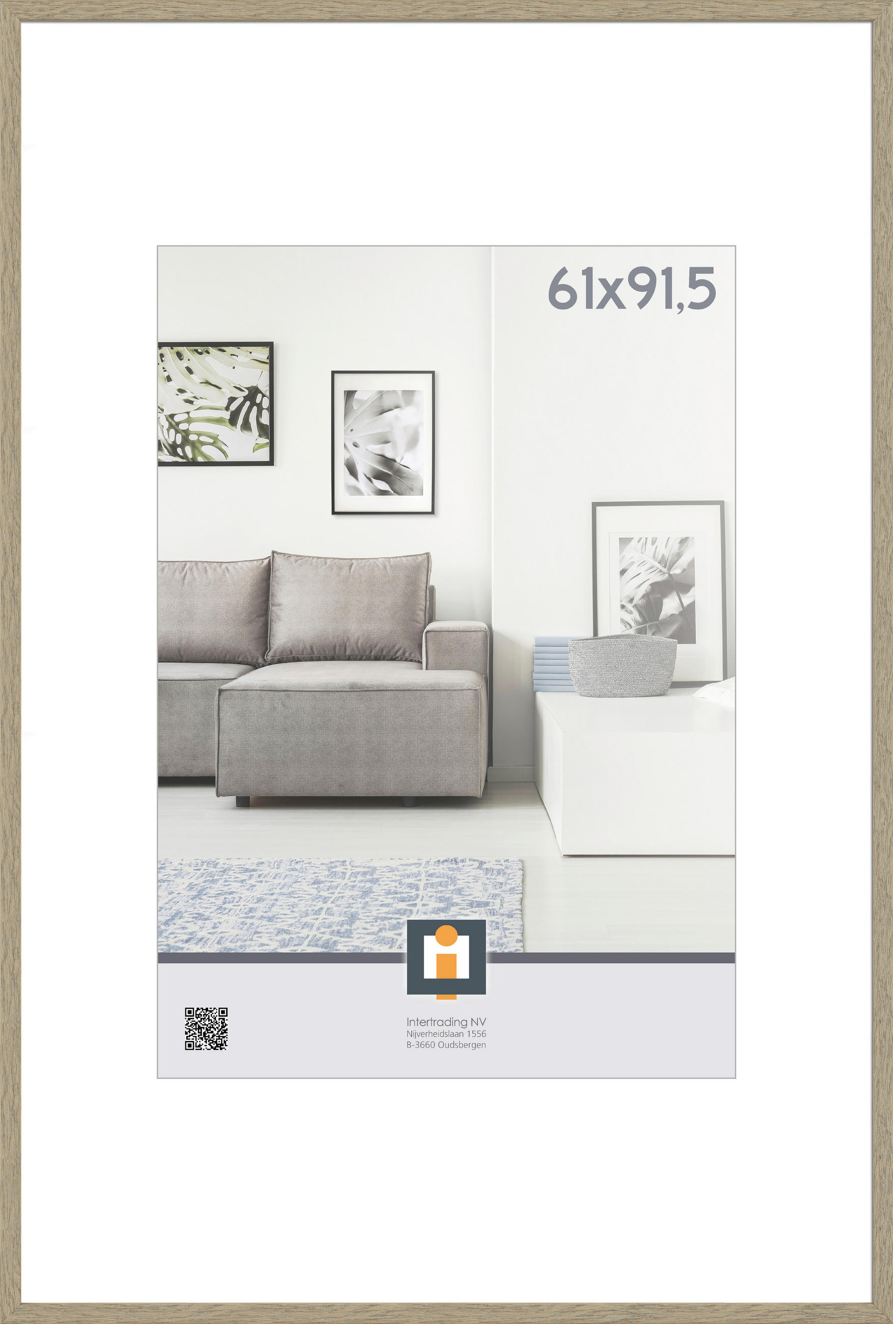 RÁM NA OBRAZY, 1 foto 61 cm x 91,5 cm