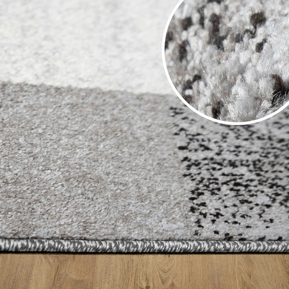 LÄUFER 80/250 cm  - Hellgrau, Design, Kunststoff/Textil (80/250cm) - Novel