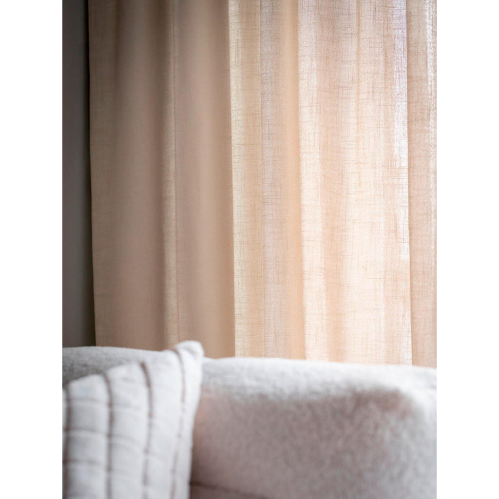 Thumbnail - Svanefors Fertigvorhang Cecil, Beige, Textil, Uni, 145x260 cm, Wohntextilien, Gardinen & Vorhänge, Fertiggardinen, Ferti...