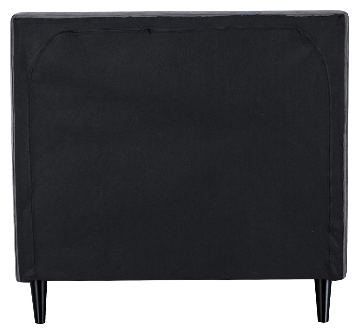 POLSTERBETT Lattenrost 90/200 cm  in Grau  - Schwarz/Naturfarben, Design, Holz/Kunststoff (90/200cm) - Boxxx