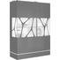 HIGHBOARD - Chromfarben/Schwarz, Design, Glas/Holzwerkstoff (110/158/42cm) - Leonardo