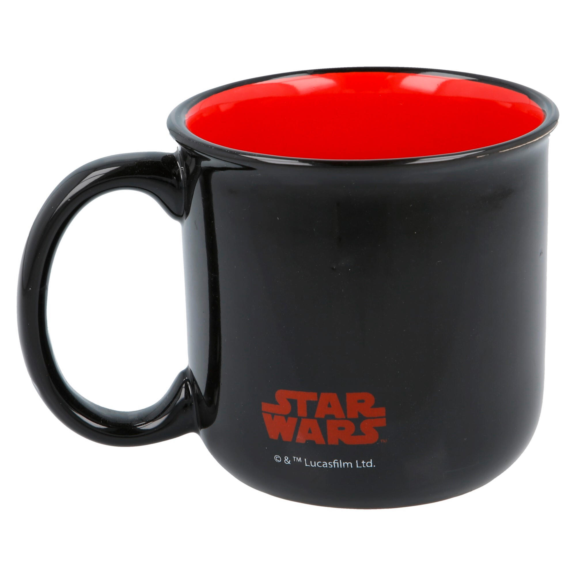 KAFFEEBECHER Darth Vader  415 ml   - Schwarz, Basics, Keramik (13/10/10cm) - Star Wars