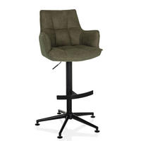 BARPALL i grön  - grön/svart, Modern, metall/textil (55/93/56cm) - MID.YOU