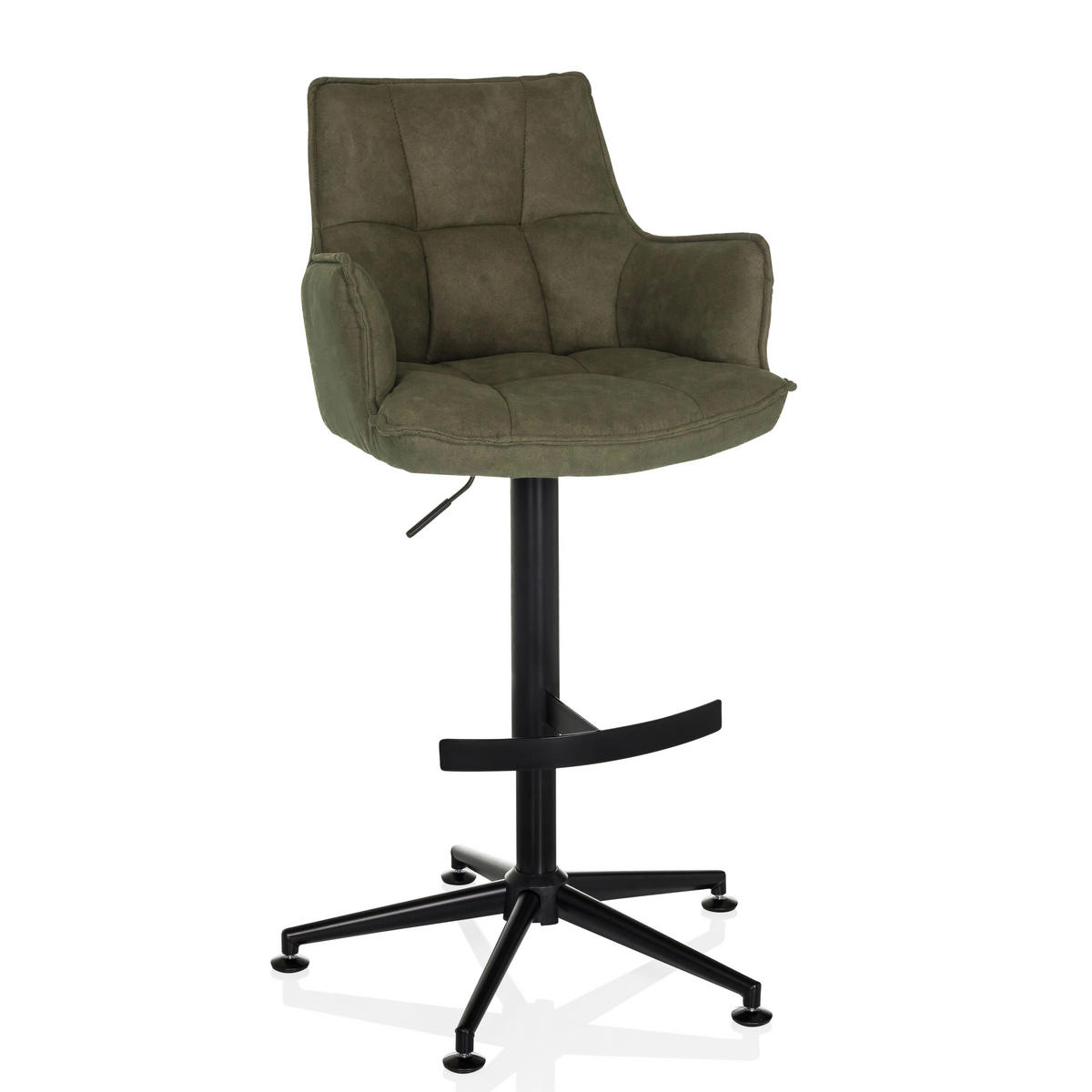 BARPALL i grön  - grön/svart, Modern, metall/textil (55/93/56cm) - MID.YOU