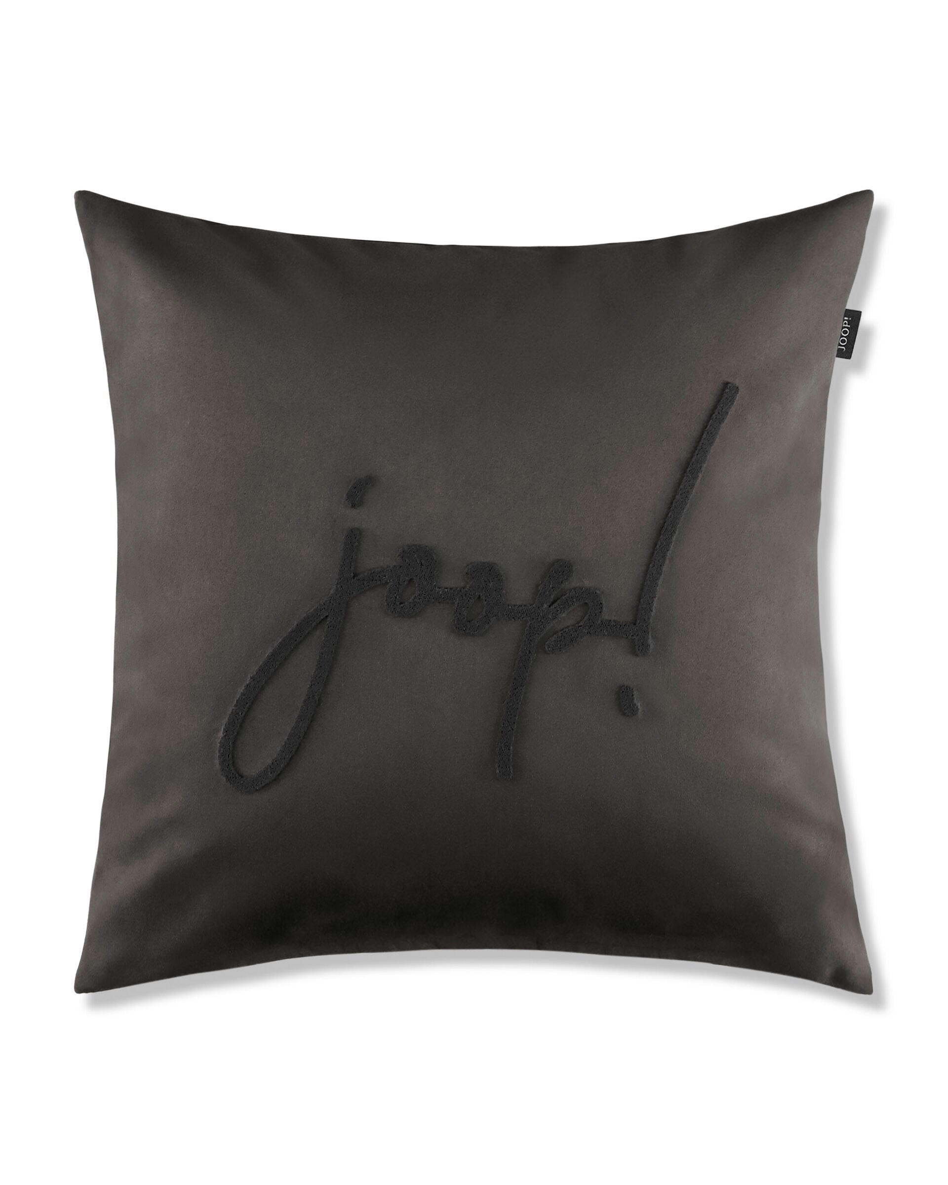 JASTUČNICA 40/40 cm    LABEL  - antracit, Basics, tekstil (40/40cm) - Joop!