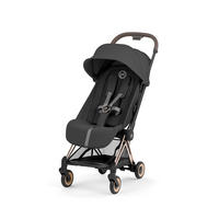 BUGGY COŸA Comfort Rosegold  - Roségold/Schwarz, Basics, Kunststoff/Textil (79/44/105cm) - cybex PLATINUM