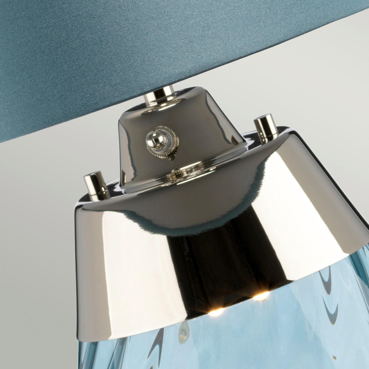 TISCHLEUCHTE - Blau, Konventionell (35/60.5cm) - Elstead Lighting