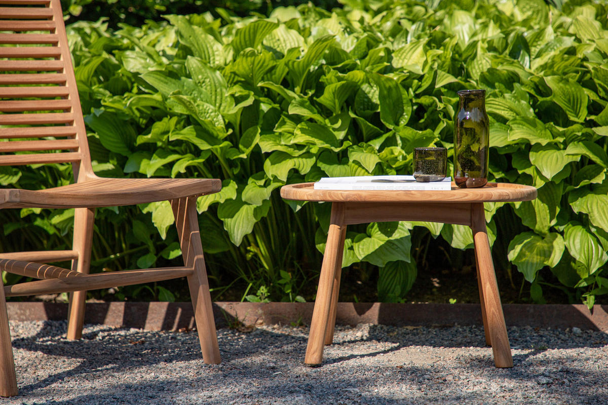 LOUNGETISCH Holz  - Teakfarben, MODERN, Holz (60/40/40cm) - Gardenson