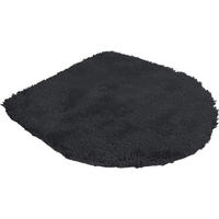 WC-DECKELBEZUG Schwarz 47/53 cm  - Schwarz, Basics, Textil (47/53cm) - Grund