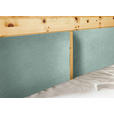 BOXSPRINGBETT 180/200 cm  in Mintgrün  - Mintgrün, Natur, Holz/Textil (180/200cm) - Linea Natura