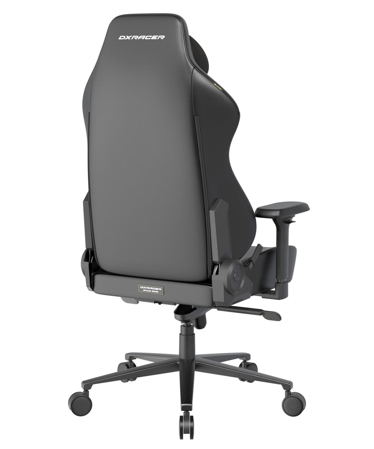 GAMINGSTUHL Schwarz Metall, Textil   - Schwarz, KONVENTIONELL, Textil/Metall (70/132/70cm) - Dxracer