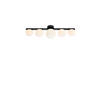DECKENLEUCHTE     - Opal/Schwarz, Basics (65.5/18/13.5cm) - Markslöjd