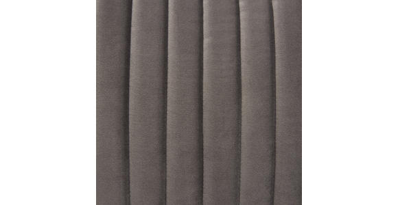 STUHL  in Holz, Textil  - Dunkelbraun/Grau, Design, Holz/Textil (53/92/61cm) - Ambia Home