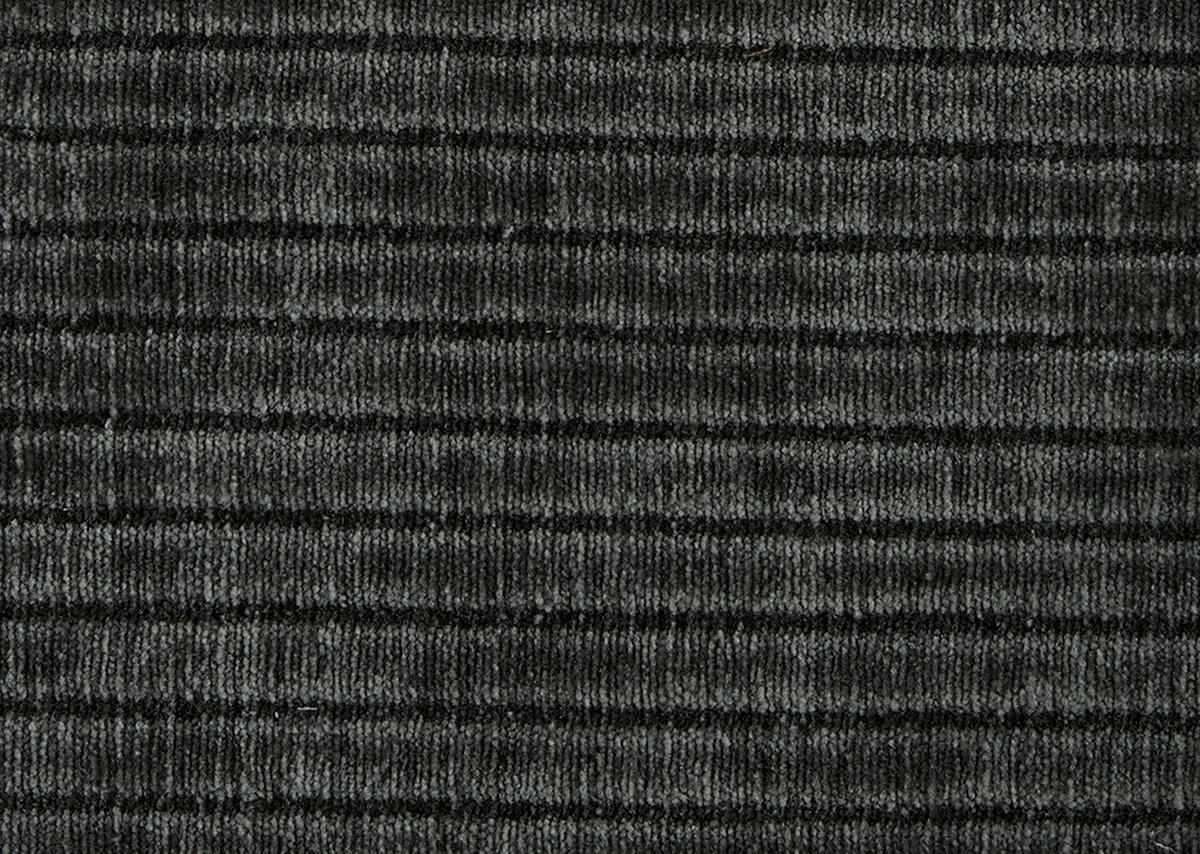 ECKSOFA in Chenille, Jacquard Anthrazit  - Anthrazit/Schwarz, Design, Kunststoff/Textil (242/316cm) - Niels Andersson