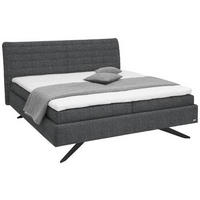 POLSTERBETT 180/200 cm  in Dunkelgrau  - Weiss/Dunkelgrau, Design, Holzwerkstoff/Kunststoff (180/200cm) - Dieter Knoll