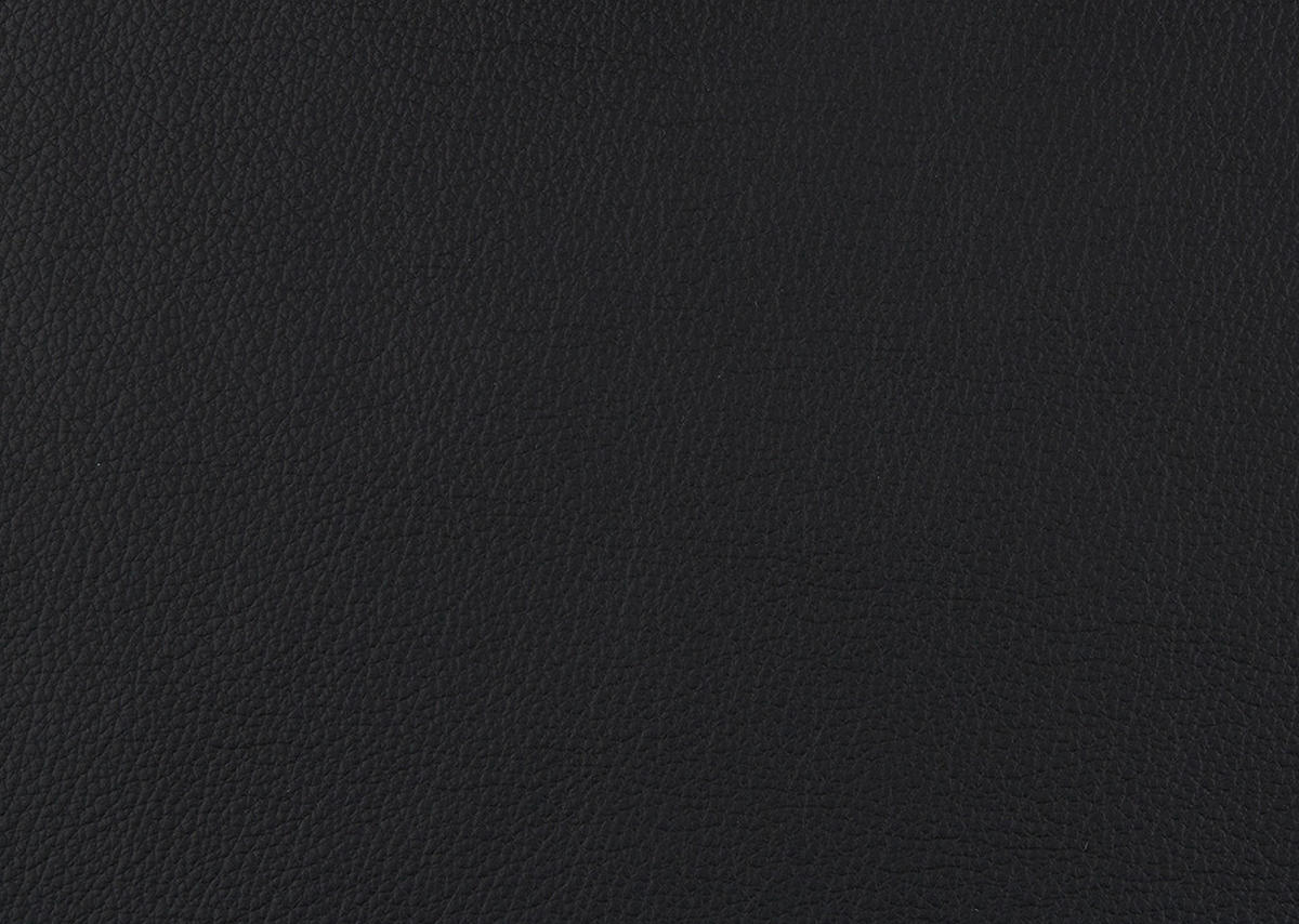 LIEGE in Echtleder Schwarz  - Chromfarben/Schwarz, Basics, Leder/Metall (75/91/170cm) - Chilliano