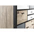 KOMMODE Dunkelbraun, Grau, Schwarz, Weiß - Dunkelbraun/Silberfarben, LIFESTYLE, Metall (105,2/104,7/45cm) - Xora KOMMODE Dunkelbraun, Grau, Schwarz, Weiß - Dunkelbraun/Silberfarben, LIFESTYLE, Metall (105,2/104,7/45cm) - Xora