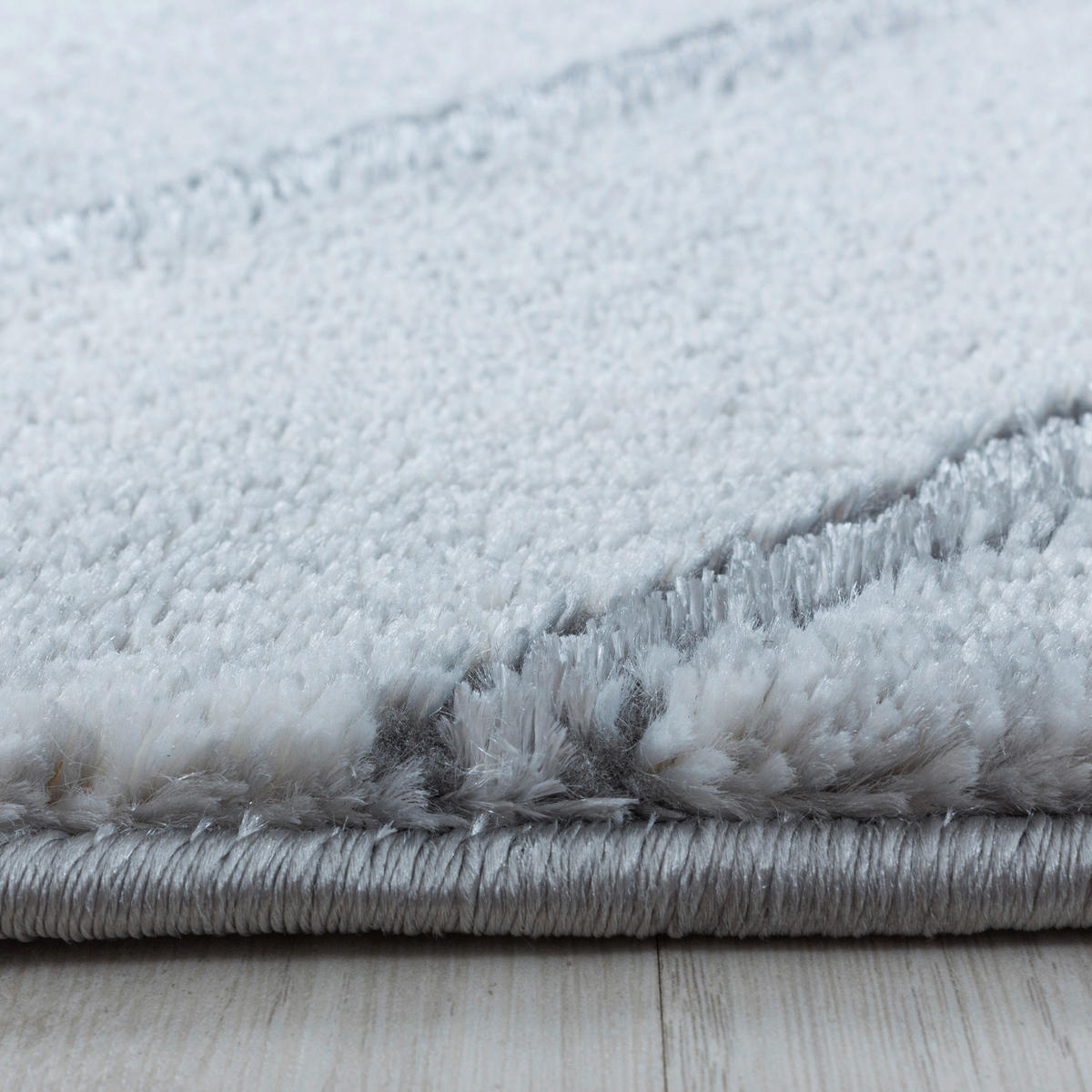 VÄVD MATTA 140/200 cm Naxos 3811 silber  - silver, Design, textil (140/200cm)