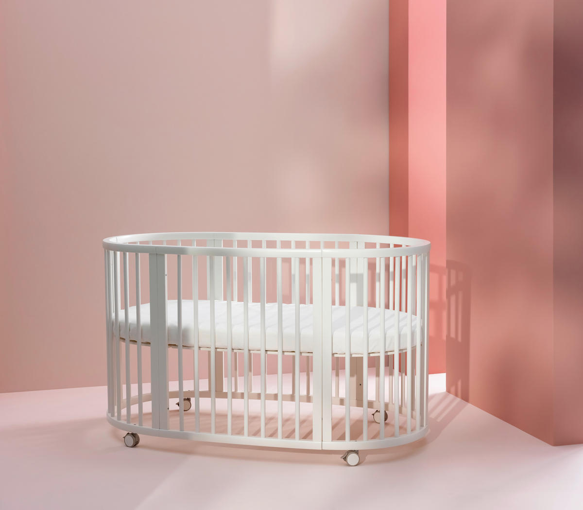 KREVETAC  Sleepi V3  - bela, Osnovno, drvo (141/74/78cm) - Stokke