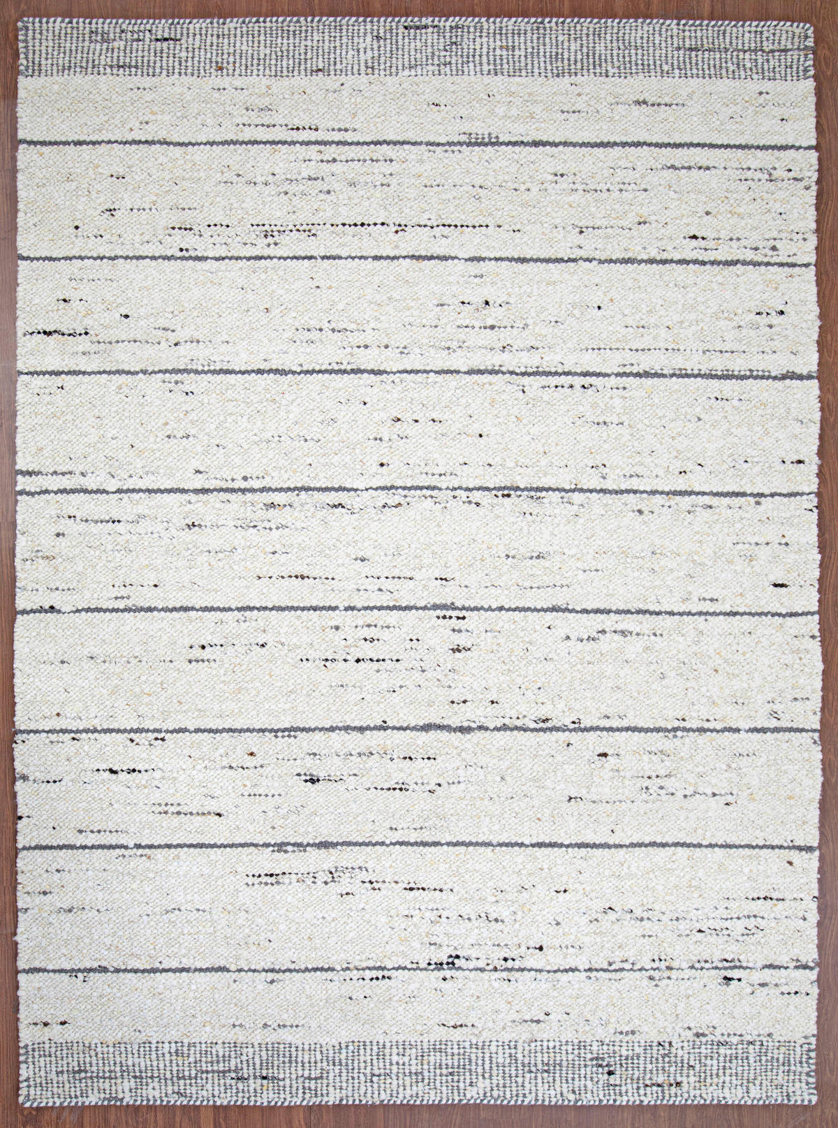 HANDWEBTEPPICH 130/190 cm Rimini Grau  - Grau, Natur, Textil (130/190cm) - Linea Natura