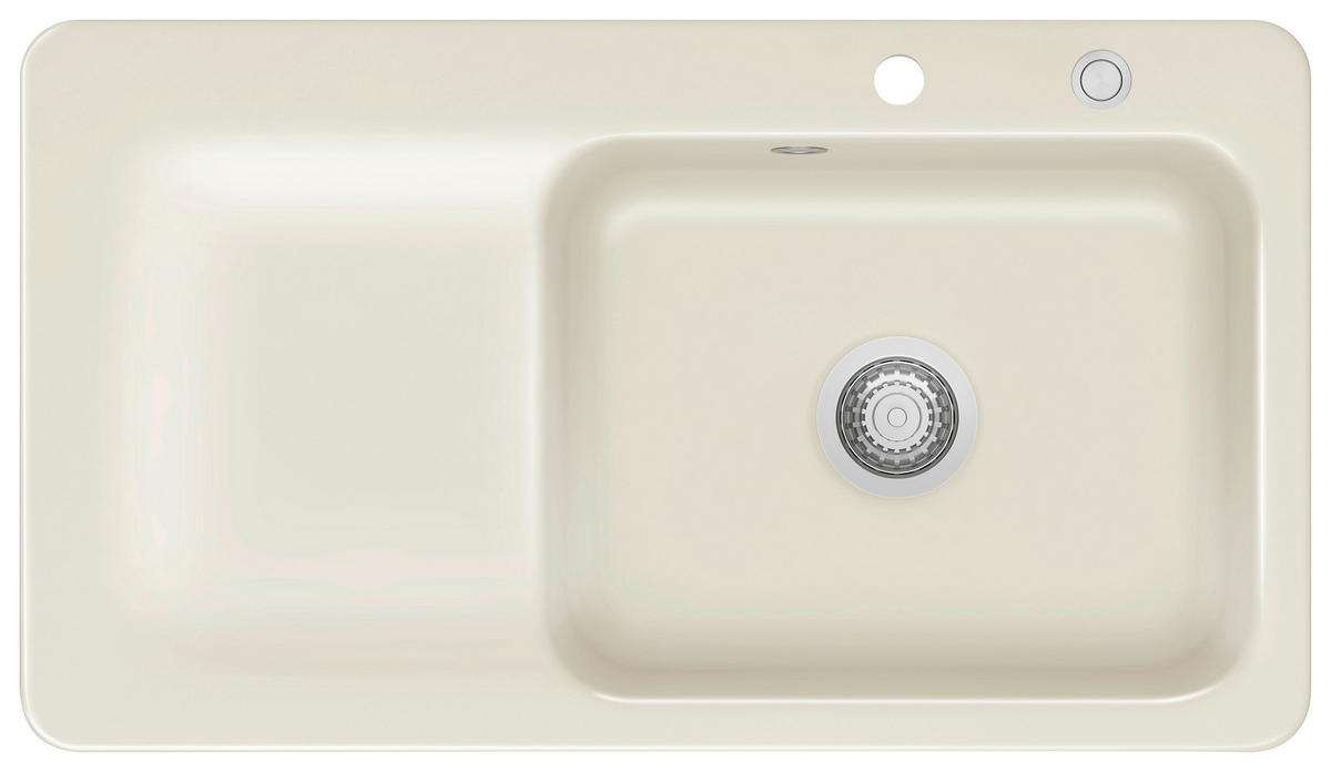 SPÜLE Juna 90 / 50140210  - Magnolie, Basics, Keramik (90/20/51cm) - Systemceram