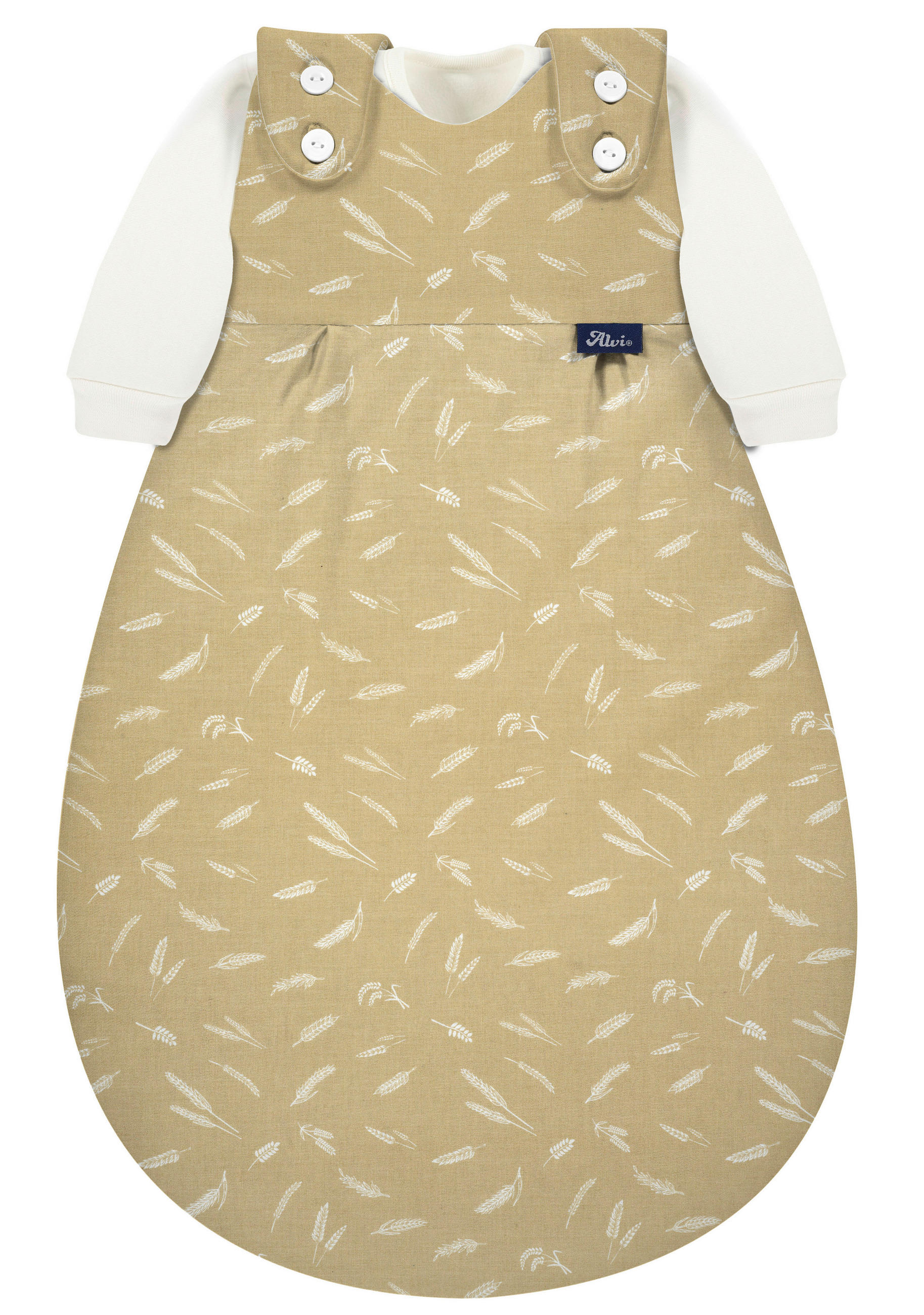 BABYSCHLAFSACKSET Earth Nature    56/62   - Beige, Basics, Textil (56/62null) - Alvi