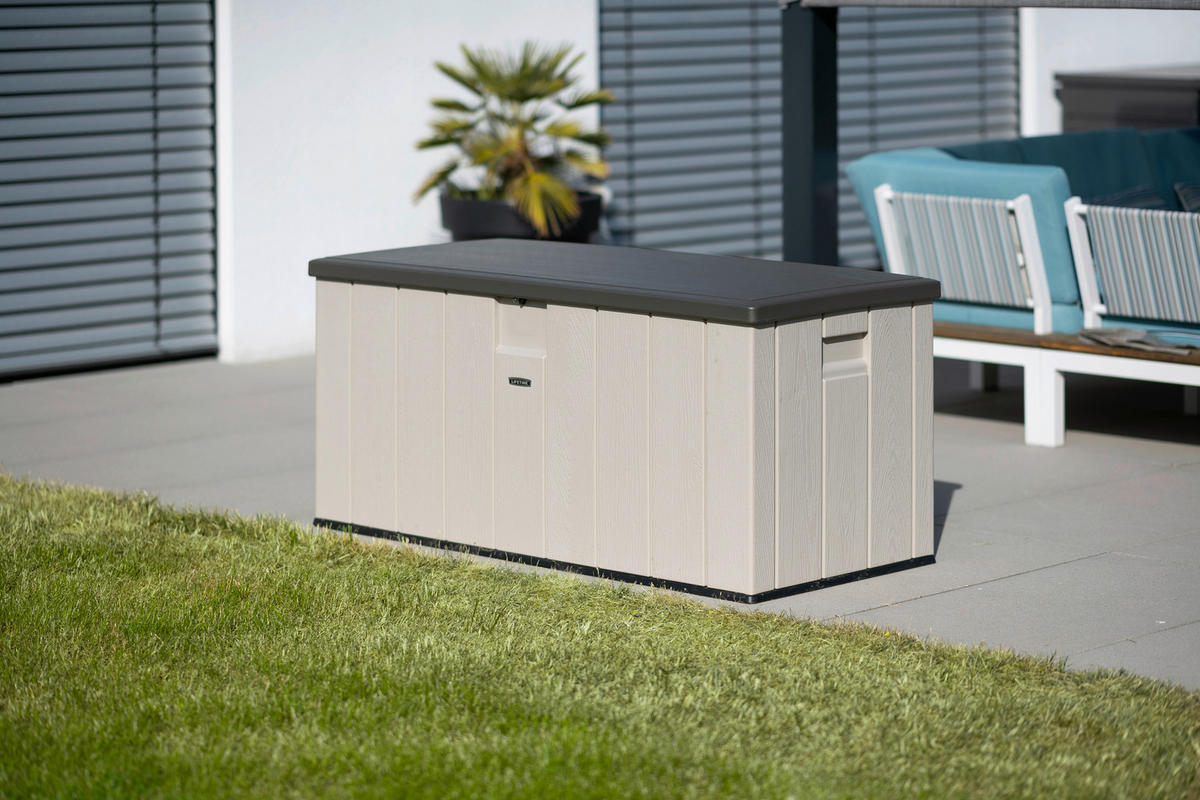 KISSENBOX 151/69/72 cm  - Grau, Basics, Kunststoff (151/69/72cm)