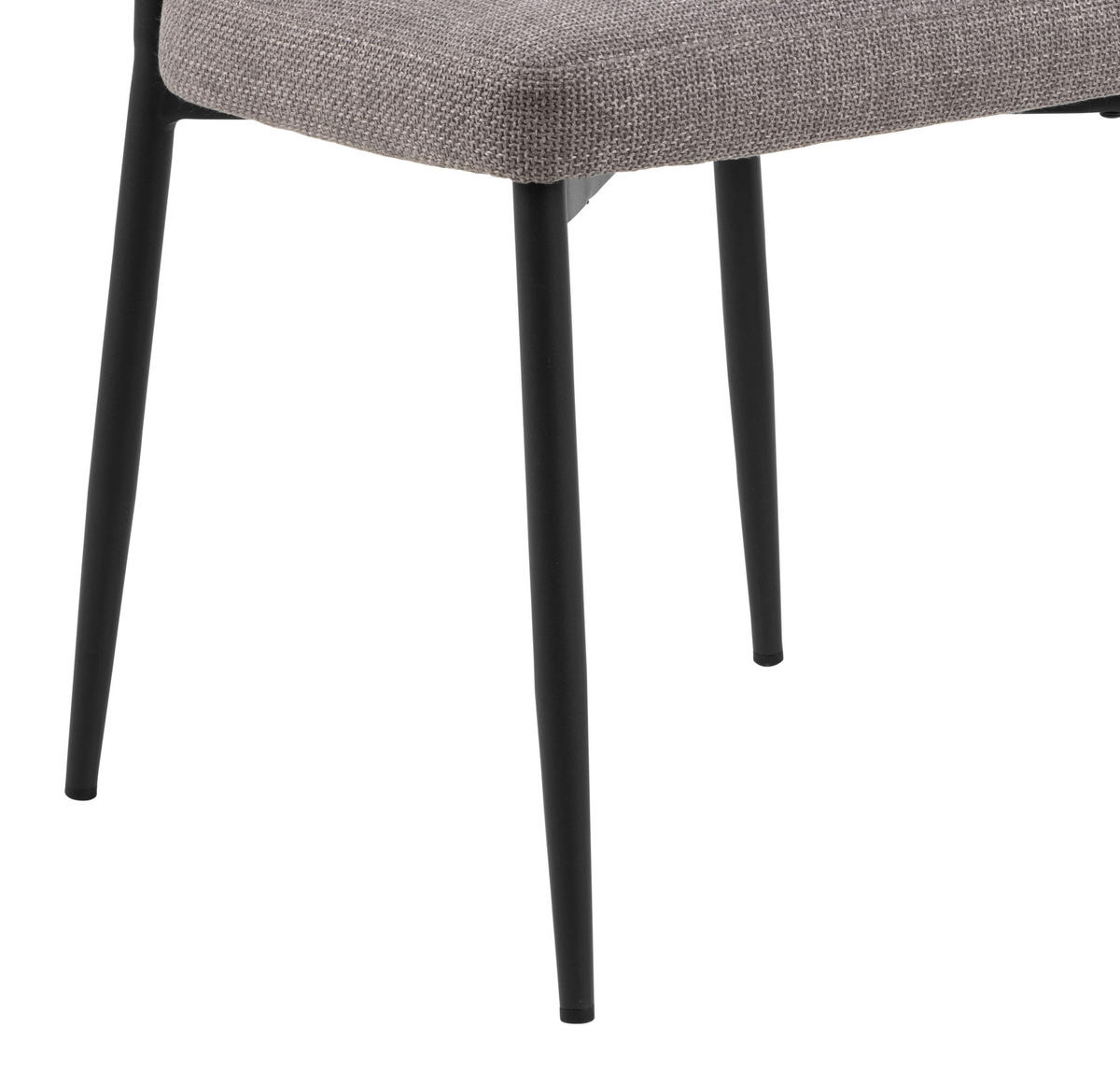 STOLICA  smeđa, svijetlo siva  tekstil      - svijetlo siva/smeđa, Trend, tekstil/metal (56/77/55cm) - MID.YOU