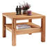 COUCHTISCH Kernbuche massiv quadratisch Buchefarben - Buchefarben, Design, Holz (75/58/75cm) - LINEA NATURA