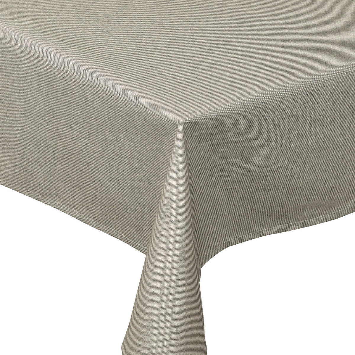 TISCHDECKE 140/200 cm  - Grau, Basics, Textil (140/200cm)