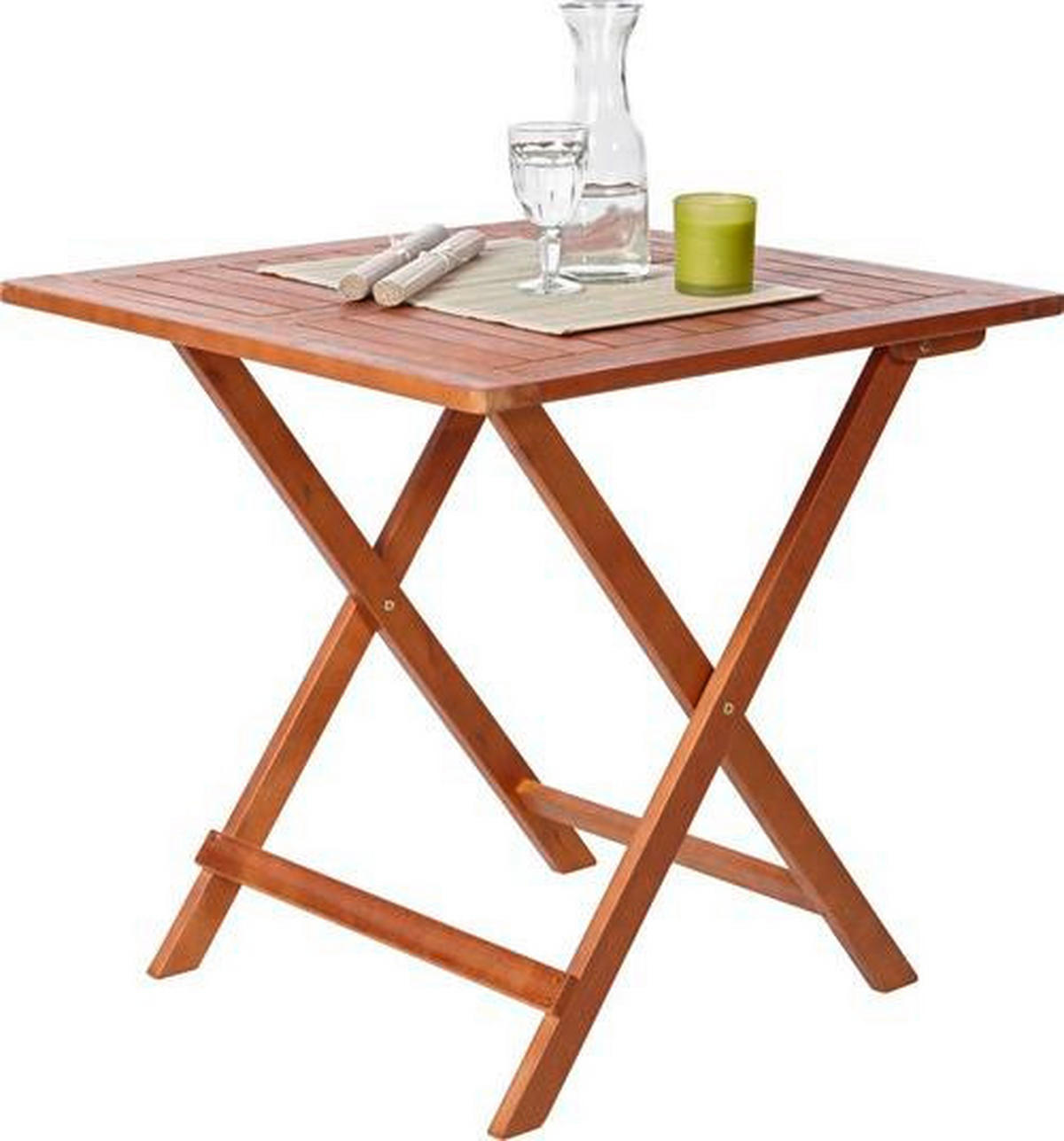 VRTNI SKLOPIVI STOL  boje tikovine  drvo      - boje tikovine, Romantično / ladanjski, drvo (75/75/72cm) - Ambia Garden