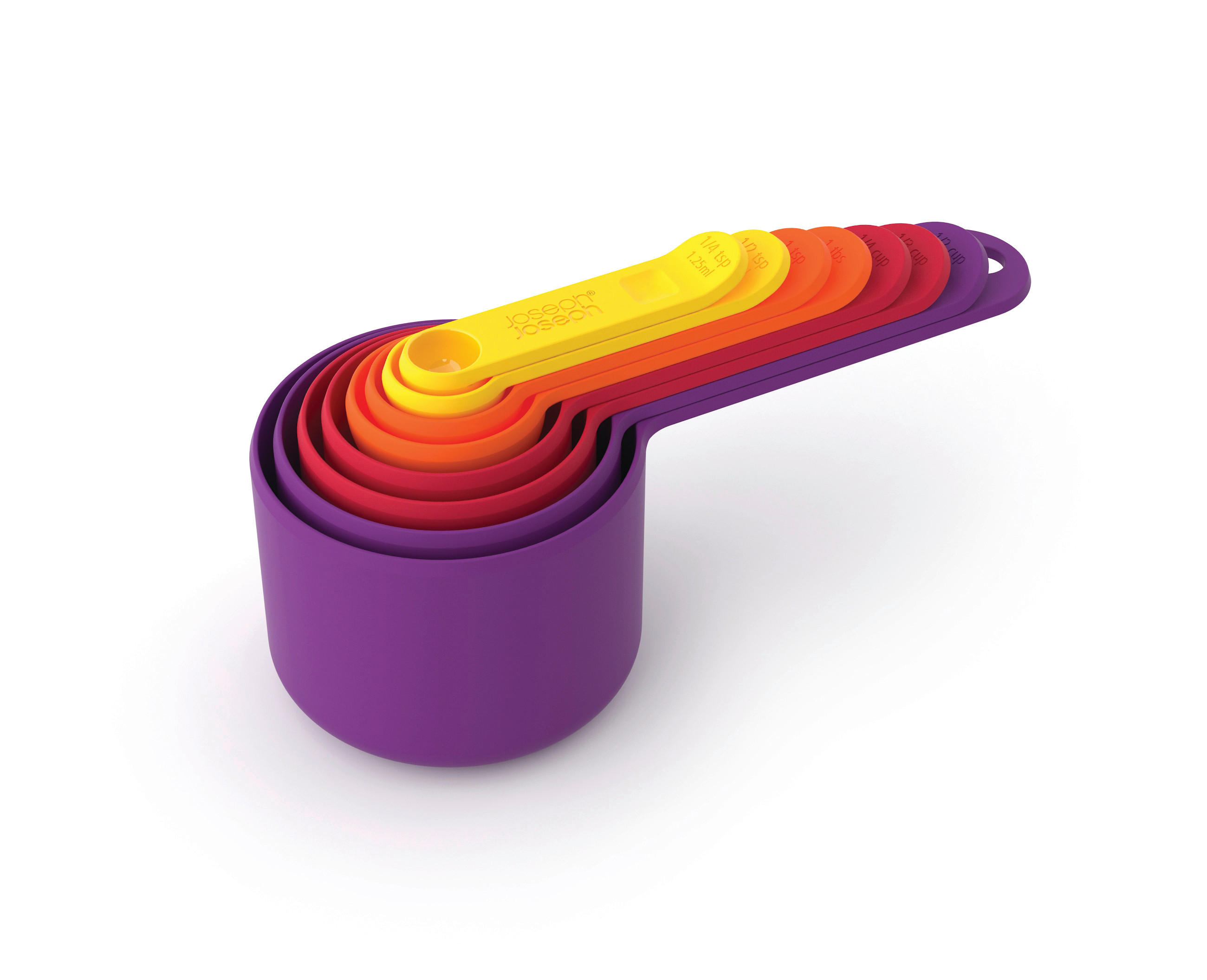SET KUHINJSKIH POMAGALA - višebojno, Konvencionalno, plastika (17,3/8/7,7cm) - Joseph Joseph