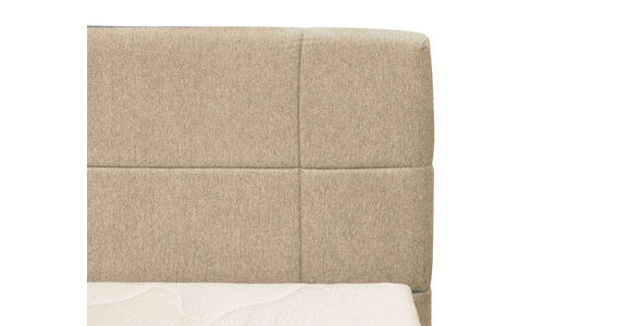 BOXSPRINGBETT 180/200 cm  in Beige  - Beige, KONVENTIONELL, Textil (180/200cm) - Carryhome