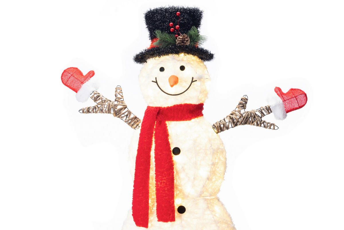 LED-DEKOLEUCHTE 85/120/25 cm  - Rot/Schwarz, Trend, Textil/Metall (85/120/25cm) - X-Mas