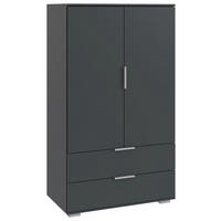 HIGHBOARD  81/140/40 cm 2 Schublade(n)  - Silberfarben/Alufarben, KONVENTIONELL, Holzwerkstoff/Kunststoff (81/140/40cm) - Carryhome