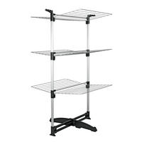 RUHASZÁRÍTÓ TORONY - Basics, műanyag/fém (78/137/68cm) - Metaltex