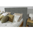 BOXSPRINGBETT 180/200 cm  in Grau, Wildeiche  - Wildeiche/Grau, Natur, Holz/Textil (180/200cm) - Valnatura