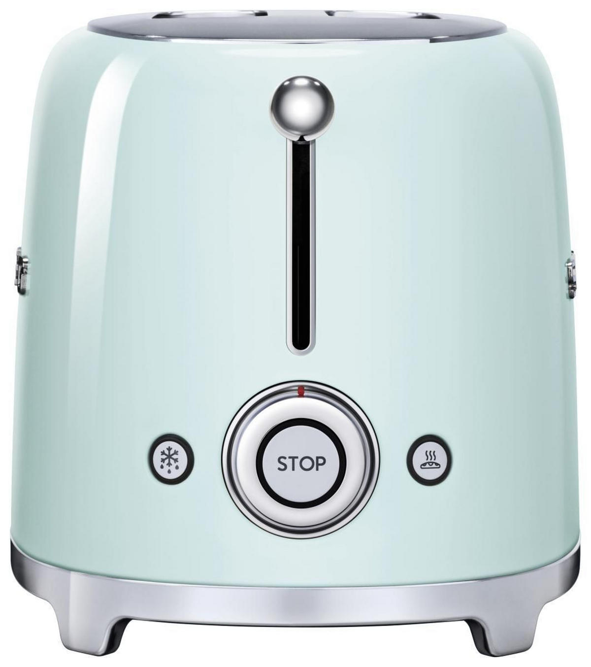 TOASTER 50´s Style  - Hellgrün, Basics, Metall (32,5/19,8/19,5cm) - SMEG